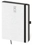 Diář 2023 týdenní A5 Memory s gumičkou - bílá