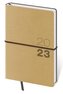 Diář 2023 týdenní kapesní Flexio - světle hnědá