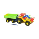 Polesie Traktor Laser, přívěs a radlice 68cm   / +1