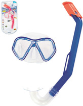 Potápačská sada 3-6 rokov okuliare polykarbonátové sklá + šnorchel 2bar