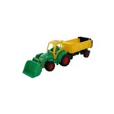 Traktor Šampion s lopatou a přívěsem /+1