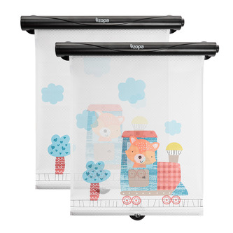 Slnečná clona do auta rolovacia, Fox