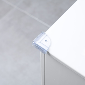 Plastová ochrana rohov 4ks, transparent