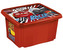 Úložný box s víkem malý "Cars", Červená