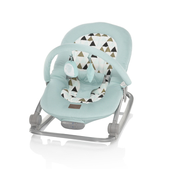 Lehačka Relax 2, Mint triangles/Šedá