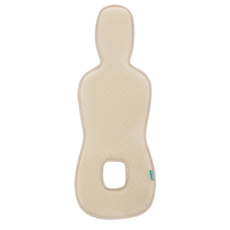 Prodyšná podložka do autosedačky Breeze sk. 0+, Sand Shell