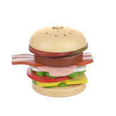 Drevený nasadzovací hamburger, Wood