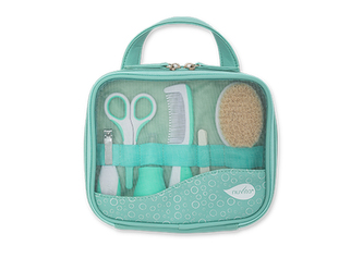 Kosmetická sada pro miminka, Pastel green