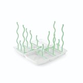 Skládací stojan na láhve, Pastel green