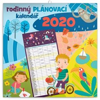 Rodinný plánovací kalendář 2020