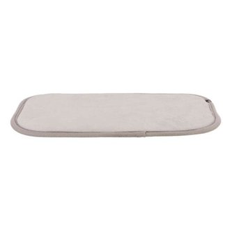 Plyšová podložka pro SKUDO 6/ Gulliver 6 # 39744/39873, 46 x 76 cm, šedá
