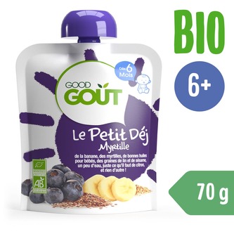 Good Gout BIO Čučoriedkové raňajky (70 g)
