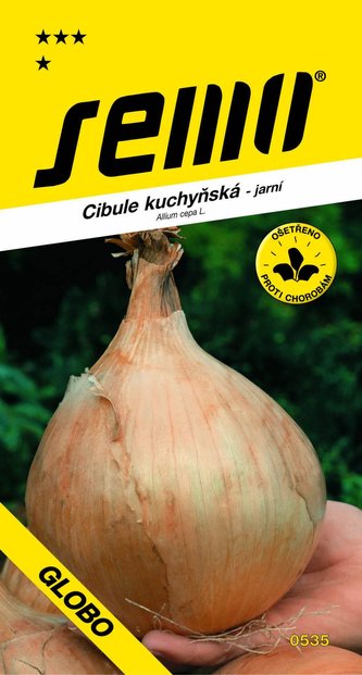 Cibuľa jarná - Globo obrie žltá, šalátová 1g
