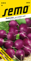Ředkvička fialová - Purpura F1 rychl,pole 1,5g