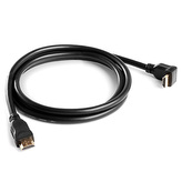 Propojovací HDMI kabel Meliconi, 497013, 1.5 m, s 90° konektorem