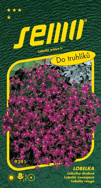 Lobelka previsnutá - Cascade červená previsnutá 0,25g
