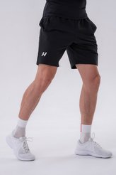 Pánské šortky Relaxed-fit Black - NEBBIA - Velikost: M