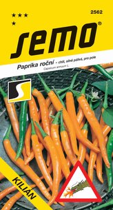 Paprika zel. pálivá chili - Kilián oranžová 0,4g  /SHU 50 000/