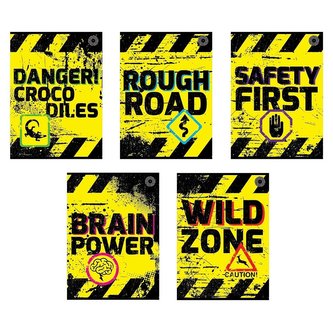 Zeszyt A5/80K kratka Signs (10szt)