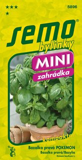 Bazalka pravá - Pokemon 0,8 g - séria MINI