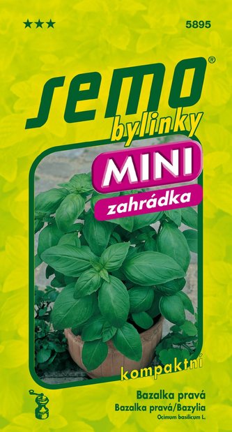 Bazalka pravá - Mammolo Genovese 0,8g - série MINI