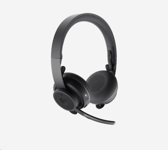 Logitech sluchátka s mikrofonem Zone Wireless Teams, EMEA, Graphite