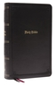KJV, Personal Size Large Print Single-Column Reference Bible, Leathersoft, Black, Red Letter, Thumb Indexed, Comfort Pri