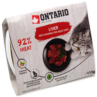 Vanička ONTARIO Cat Liver with Taurine