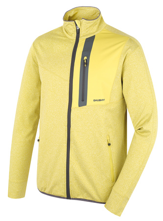 Pánská mikina na zip Ane M lime green - M