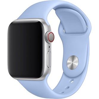 FIXED Silicone Strap set silikonových řemínků Apple Watch 38/40/41mm světle modrý