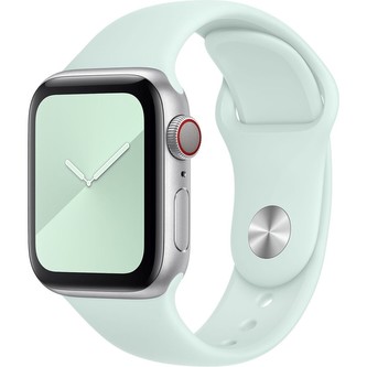 FIXED Silicone Strap set silikonových řemínků Apple Watch 42/44/45mm světlě zelený