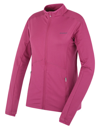Dámská mikina na zip Tarp zip L dk. magenta - L