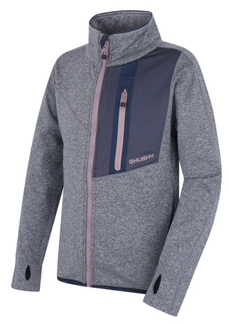 Dětská mikina na zip Ane K dk. blue - 122 Dětská mikina na zip Ane K dk. blue - 122