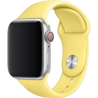 FIXED Silicone Strap set silikonových řemínků Apple Watch 42/44/45mm žlutý