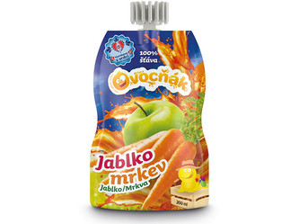 Ovocňák Ovocný mošt jablko mrkev 200 ml