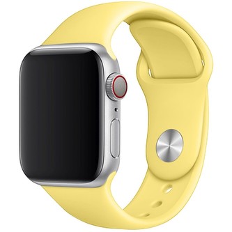 FIXED Silicone Strap set silikonových řemínků Apple Watch 38/40/41mm žlutý