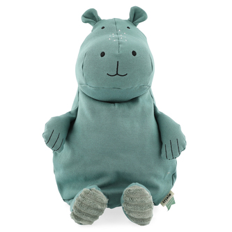 100% organic cotton plush toy large - Mr. Hippo