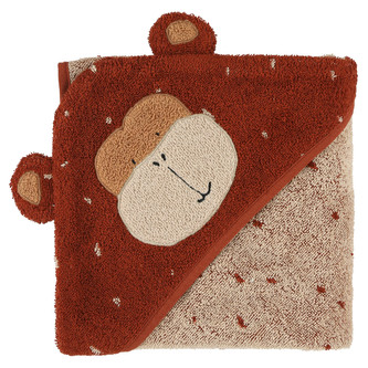 Dětská osuška s kapucí Trixie - Mr. Monkey 75 x 75 cm
