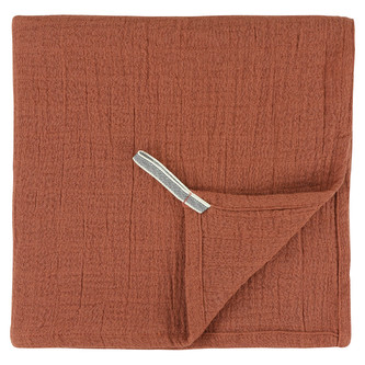 Mušelínová plenka | 110 x 110 Bliss Rust, set 2 pcs