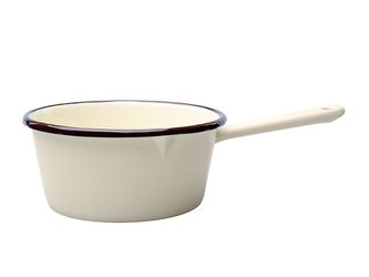 SMALTOVANÝ RENDLÍK  16CM 1,23L KRÉMOVÝ B/P