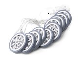 SVĚTELNÝ ŘETĚZ LED SNĚHOVÁ VLOČKA -6D308655