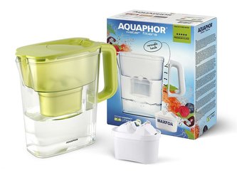 FILTRAČNÍ KONVICE KOMPAKT 2,4 L LIMETKOVÁ + VLOŽKA B25 -AQU