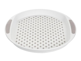 Praktyczna podnos  39,5 cm bílý/světle šedý