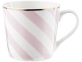 HRNEK GEOMETRIC PRUHY RŮŽOVÝ 400ML