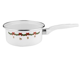 SMALTOVANÝ RENDLÍK 16CM, 1,3L SANTA LOVE