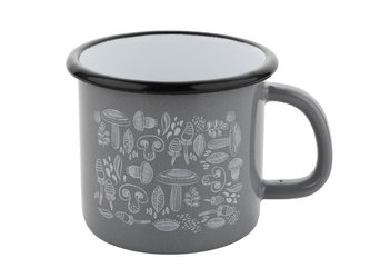 * SMALTOVANÝ HRNEK 9CM 550ML PORCINI