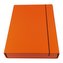 Teczka box z gumką pomarańczowa