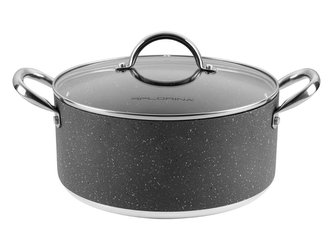 * HRNEC ALU ONYX 24CM 4,8 L