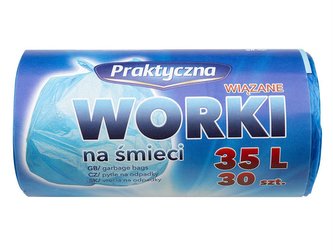 Praktyczna pytle do odpadkového koše 35l  30 ks