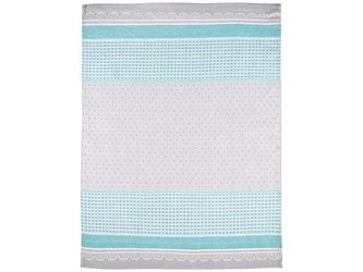 UTĚRKA DEKOR 50X70CM DOTTY MODRÝ